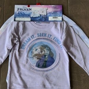 Disney Frozen 2 pack kids sweatshirt